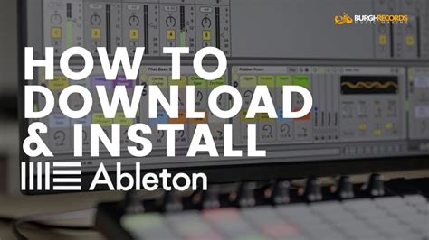 Installing the Live Trial – Ableton.